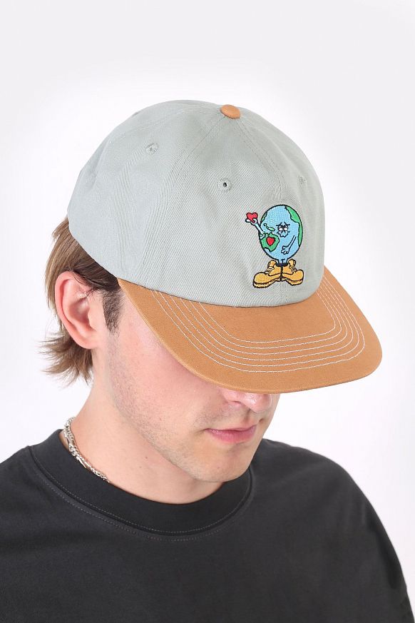 Кепка Butter Goods Timbo 6 panel (Timbo 6 panel CAP Sage/br)