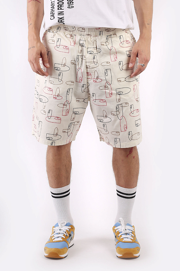 Мужские шорты Carhartt WIP Sumor Short (I031662-wax) - фото 2 картинки