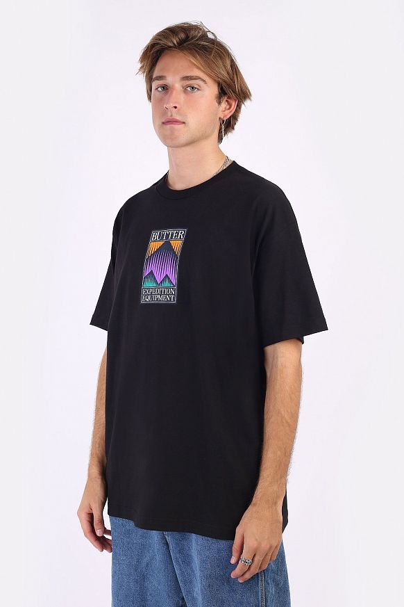 Мужская футболка Butter Goods Expedition Tee (EXPEDITION-black)