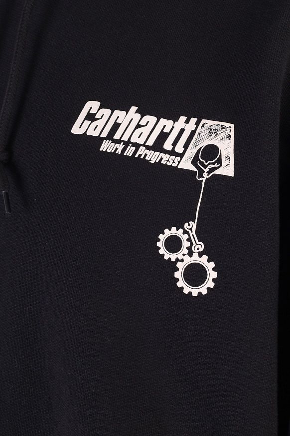 Мужская толстовка Carhartt WIP Hd Scramble Sweat (I029952-black/white) - фото 3 картинки