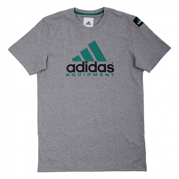 Мужская футболка adidas Originals EQT Logo Grey (AY9226)