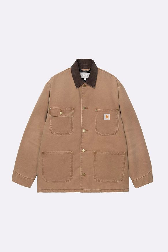 Мужская куртка Carhartt WIP OG Chore Coat (I035613-brown/tobacco)