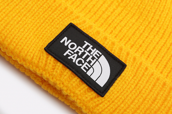 Шапка The North Face Logo Box Cuff Beanie (T93FJX70MREG) - фото 2 картинки