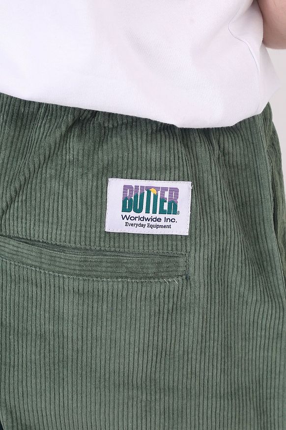 Мужские брюки Butter Goods Cord Patchowork Pants (Cord Patchowork Pants-flg) - фото 7 картинки