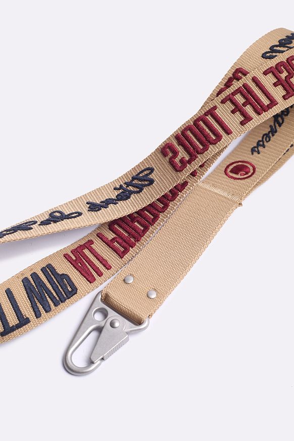 Ланьярд Carhartt WIP Arcan Keychain (I035261 Dusty brown) - фото 3 картинки