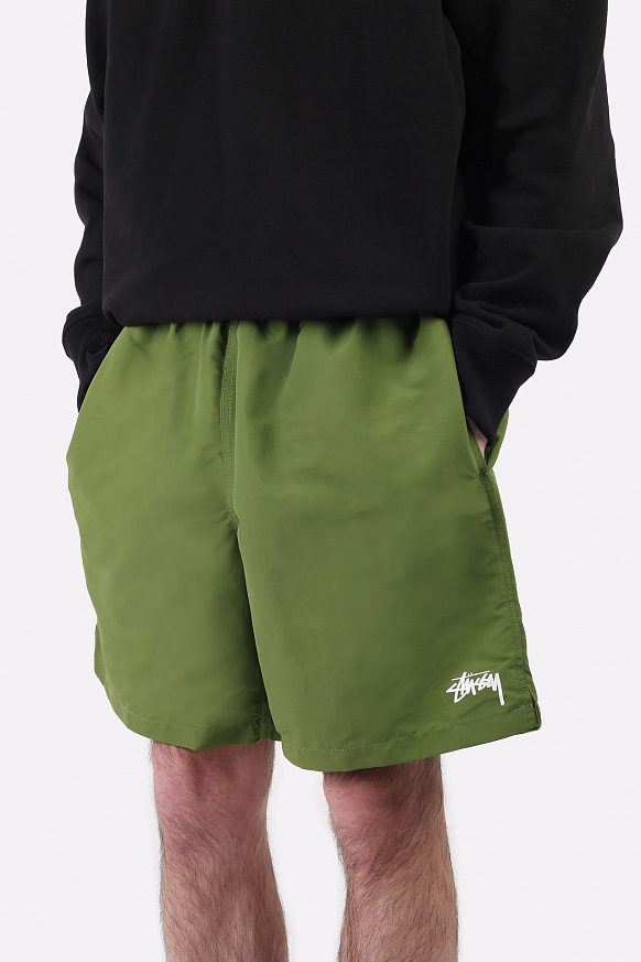 Мужские шорты Stussy Stock Water Short (113129-green)