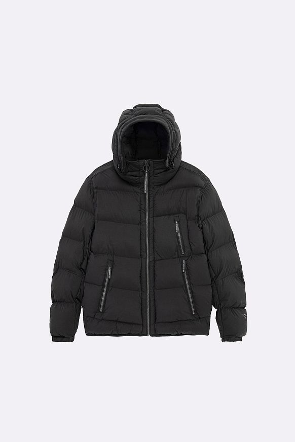 Мужская куртка KRAKATAU ROOK Hooded Puffer Jacket (Qm559-1-rook-черн)