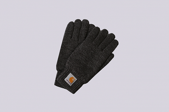 Перчатки Carhartt WIP Scott Gloves (I015530-grey ht/blk)