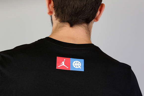 Мужская футболка Jordan Quai 54 Tee Logo (AH3988-010) - фото 5 картинки