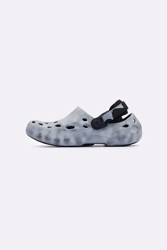 Мужские сланцы Hike x Krakatau Marble Clogs (HK-CLG-01-relic gray) - фото 2 картинки