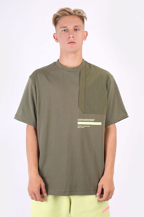 Мужская футболка Jordan 23 Engineered Short-Sleeve Top (DM3215-222) - фото 3 картинки