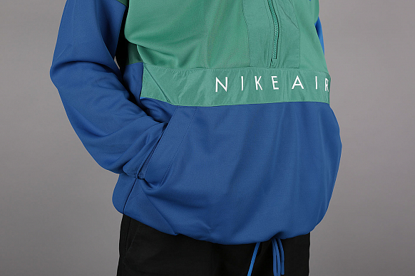 Мужская толстовка Nike Half Zip Air Jacket (918324-368) - фото 4 картинки