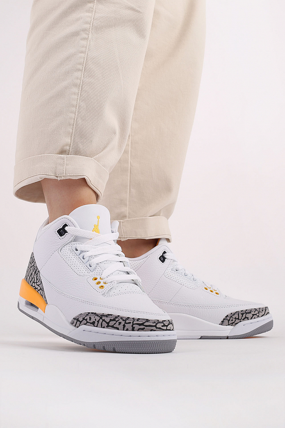 Женские кроссовки Jordan WMNS 3 Retro (CK9246-108) - фото 7 картинки