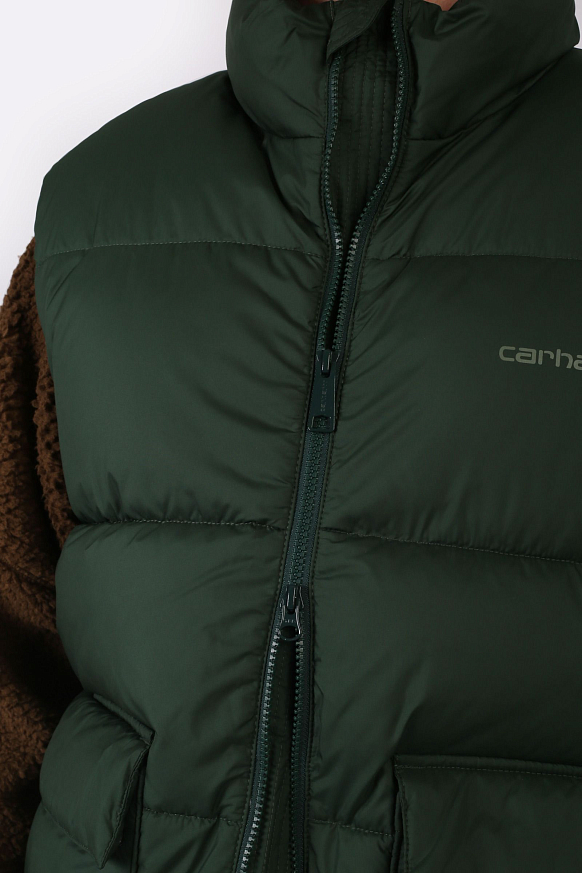 Мужской жилет Carhartt WIP Springfield Vest (I032265-tree/duck grn) - фото 8 картинки