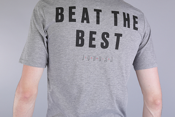 Мужская футболка Jordan Dry Beat The Best (886120-091) - фото 4 картинки