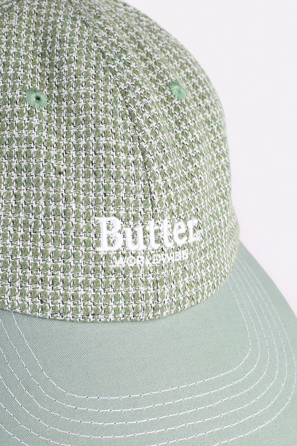Мужская кепка Butter Goods Lodge 6 Panel Cap (Lodge-sage) - фото 2 картинки