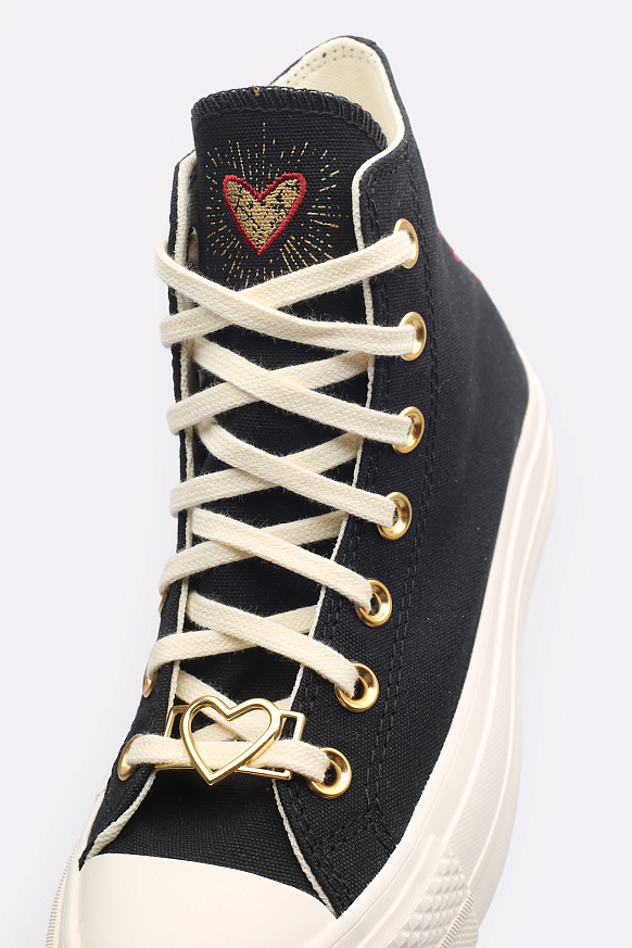 Женские кеды Converse CTAS Lift HI (A05138) - фото 2 картинки