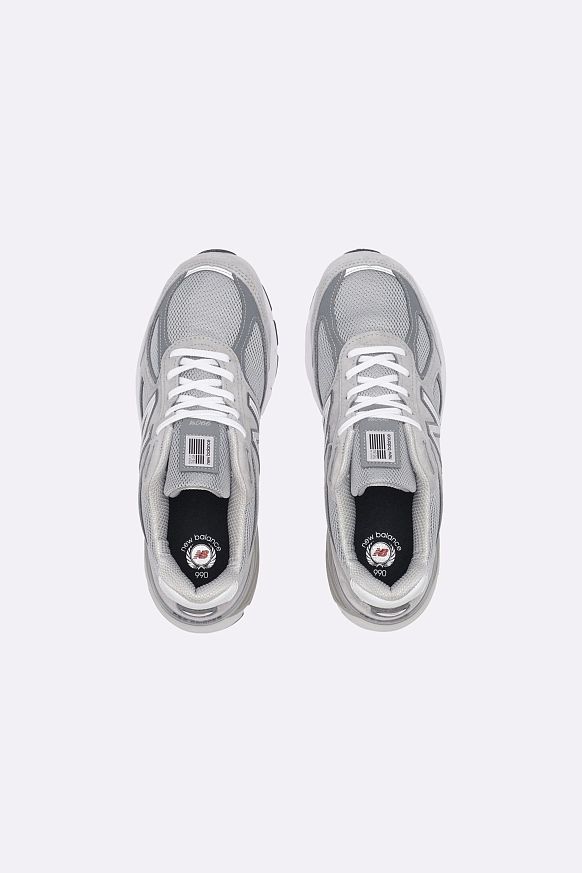 Мужские кроссовки New Balance 990v4 Made in USA (U990GR4) - фото 6 картинки