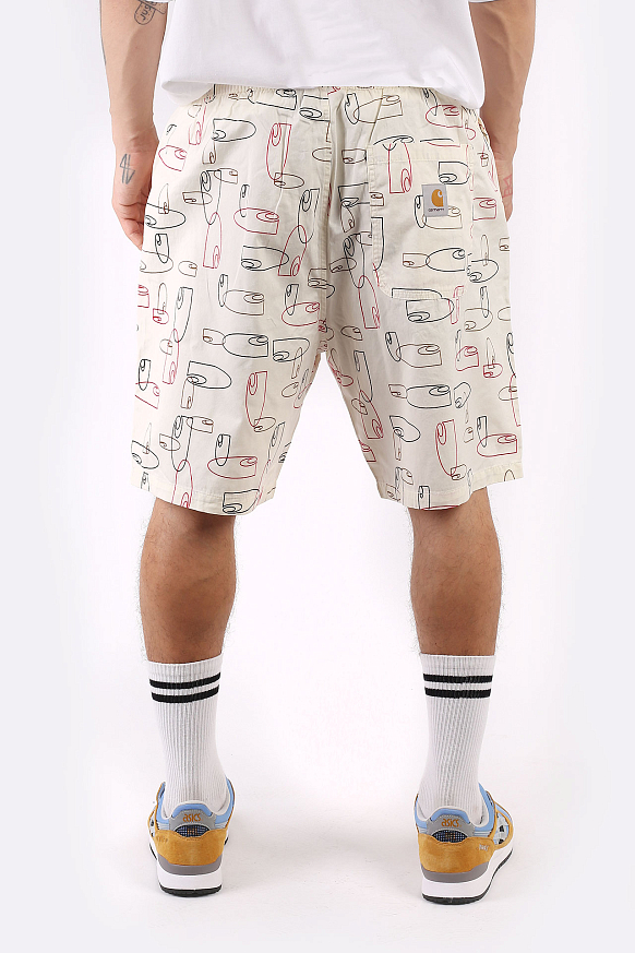 Мужские шорты Carhartt WIP Sumor Short (I031662-wax) - фото 5 картинки