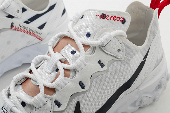 Женские кроссовки Nike WMNS React Element 55 PRM (CI9104-100) - фото 2 картинки