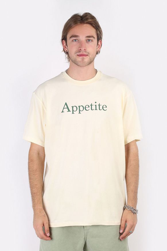 Мужская футболка Appetite High Mark Logo Tee (Logo-beige)