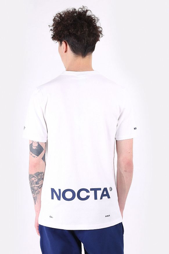 Мужская футболка Nike x Drake NOCTA Cardinal Stock Tee Shirt (DJ5948-100) - фото 6 картинки