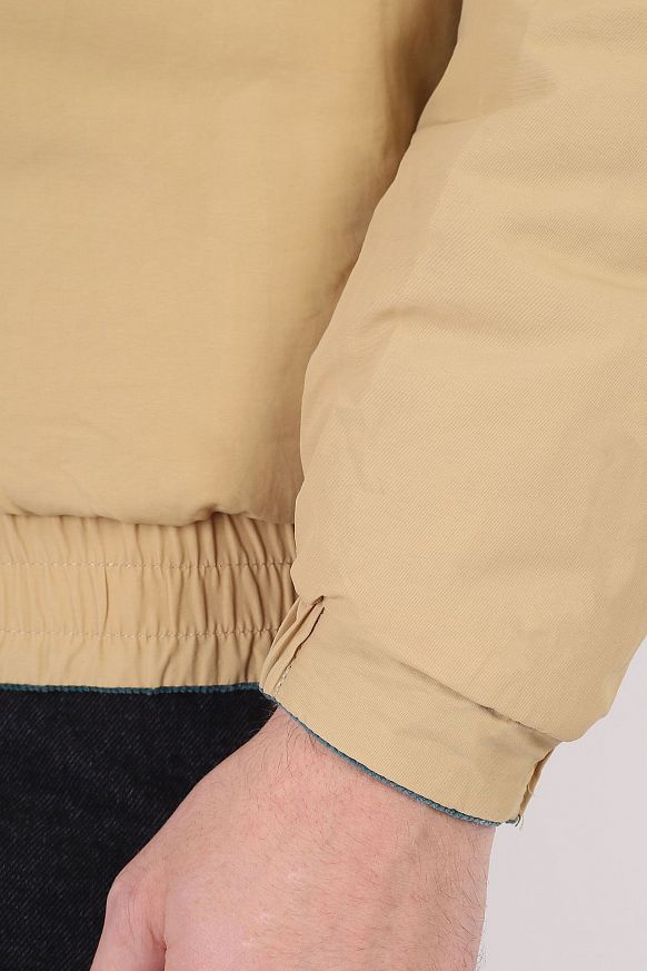 Мужская куртка Butter Goods Lodge Cord Reversible Jacket (Lodge-teal/sand) - фото 10 картинки