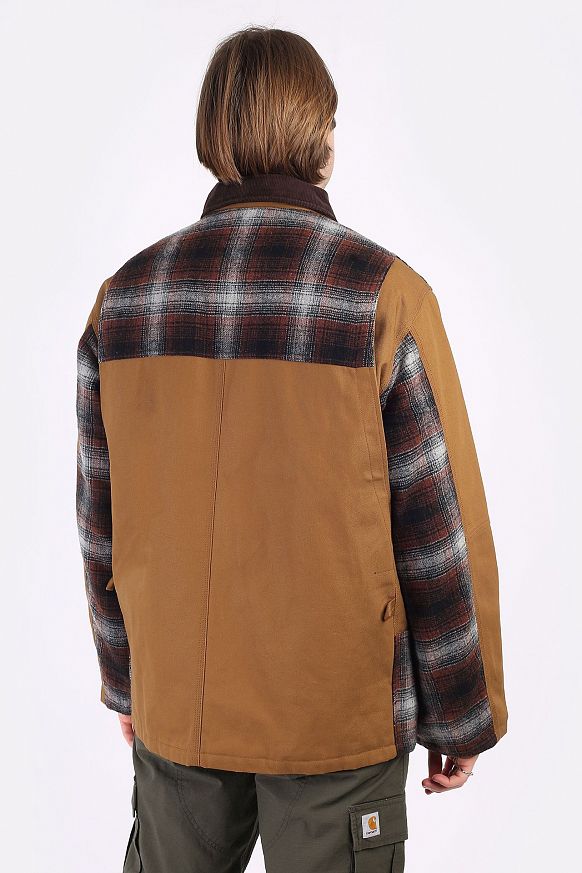 Мужская куртка Carhartt WIP Highland Jacket (I029456-h brwn offroad) - фото 7 картинки