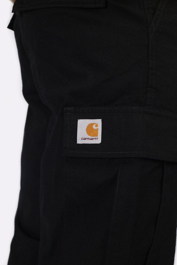 Мужские брюки Carhartt WIP Regular Cargo Pant (I032467-black) - фото 9 картинки