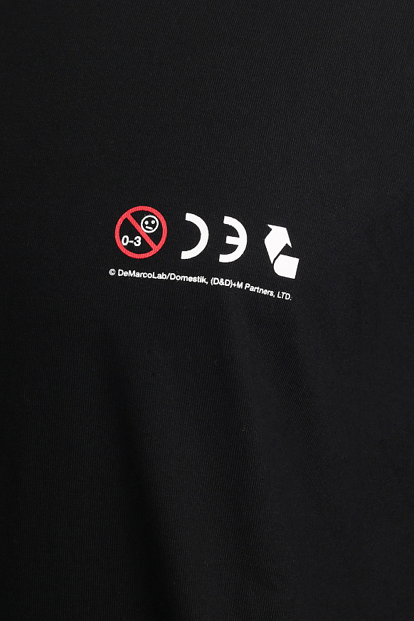 Мужская футболка DeMarcoLab Mr. Vampire Tee x Domestik (DM22EX04-DM03-blk) - фото 5 картинки