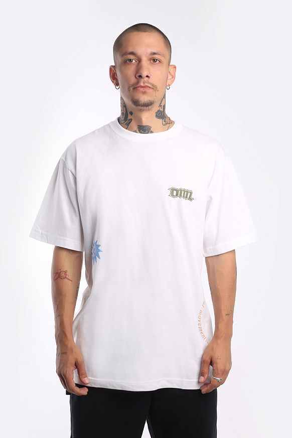Мужская футболка DeMarcoLab Kilin Walk Tee x Domestik (DM22EX04-DM04-wht) - фото 2 картинки