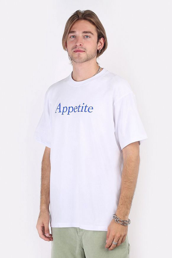 Мужская футболка Appetite High Mark Logo Tee (Logo-white) - фото 3 картинки