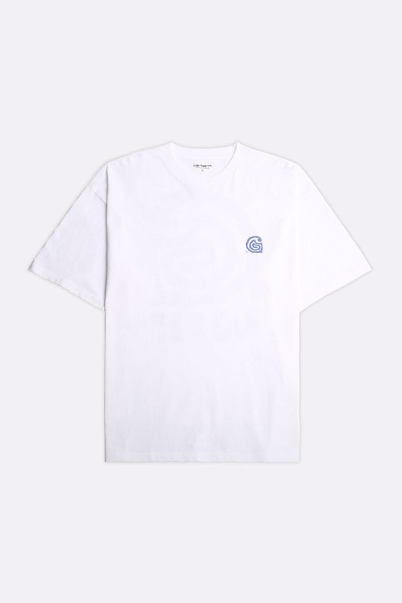 Мужская футболка Carhartt WIP S/S Helix T-shirt (I035194 White)