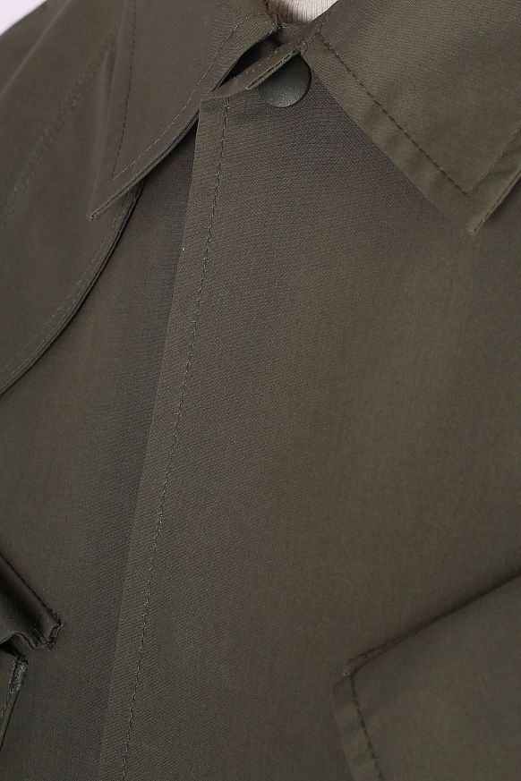 Мужская куртка Uniform Bridge 22FW Canadian Fatigue Jacket (22FW jacket-olive) - фото 2 картинки