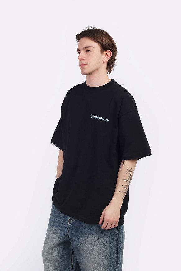 Мужская футболка Sneakerhead Air Max Day Tee (Snkrhd-tee-blk-kiss-airs) - фото 6 картинки