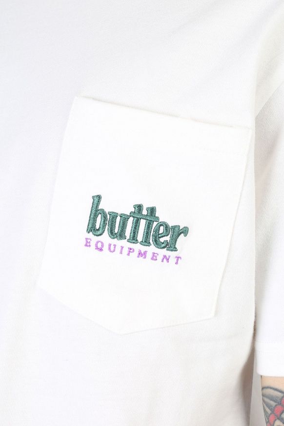 Мужская футболка Butter Goods Organic Tee (Organic-natural) - фото 3 картинки