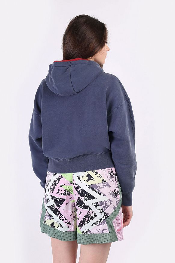Женская толстовка Jordan Flight Fleece Hoodie (CV7737-410) - фото 5 картинки