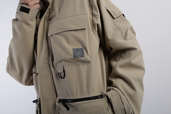 Мужская куртка Carhartt WIP Elmwood Jacket (I026022-wall) - фото 4 картинки