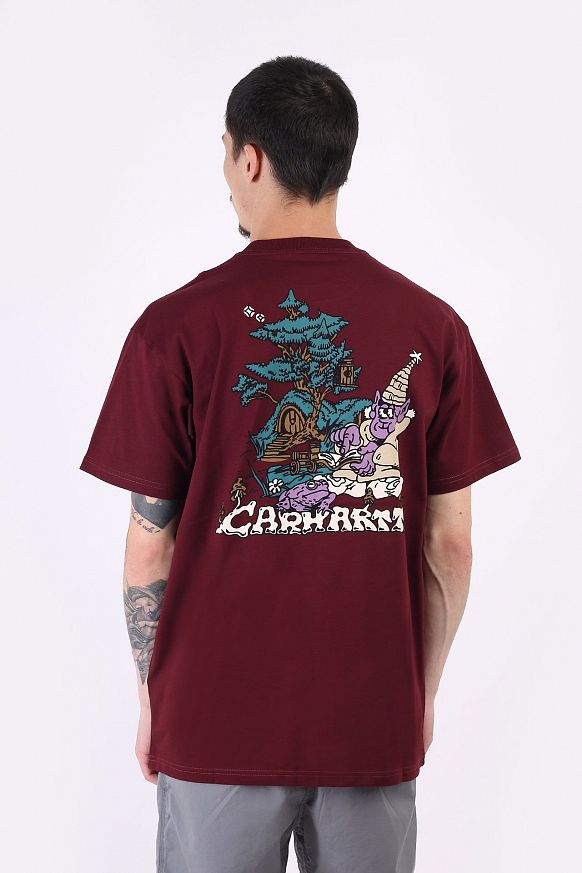 Мужская футболка Carhartt WIP S/S Kogancult Wizard T-Shirt (I029632-jam) - фото 4 картинки