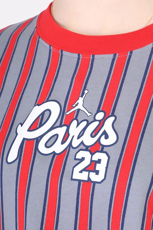 Женская футболка Jordan Paris Saint-Germain Graphic T-Shirt (DM4998-090) - фото 2 картинки