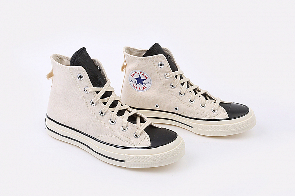 Мужские кеды Converse Chuck 70 HI x Fear Of God Essentials (167955) - фото 2 картинки