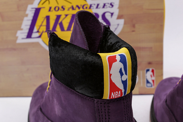 Мужские ботинки Timberland Los Angeles Lakers NBA (TBLA285HW) - фото 5 картинки