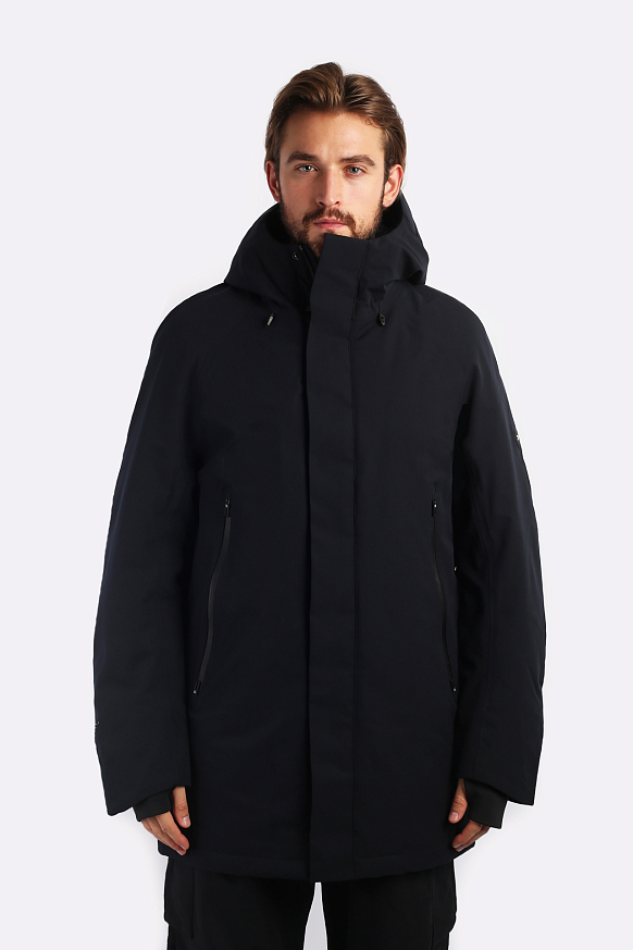 Мужская куртка KRAKATAU Dsup Technical Parka (Qm436-1-черный) - фото 2 картинки