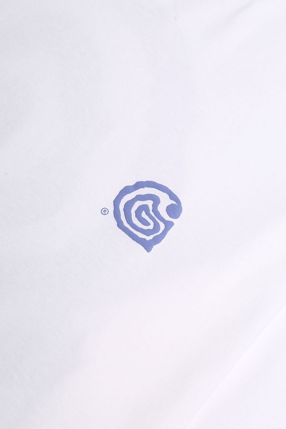Мужская футболка Carhartt WIP S/S Helix T-shirt (I035194 White) - фото 3 картинки