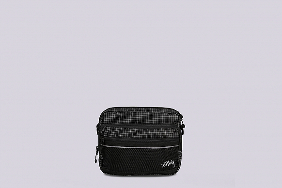 Сумка через плечо Stussy Ripston Nylon Shoulder Bag (134185-black)