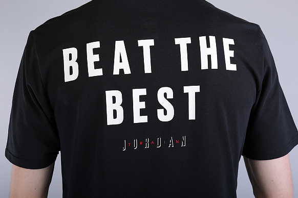 Мужская футболка Jordan Dry Beat The Best (886120-010) - фото 4 картинки