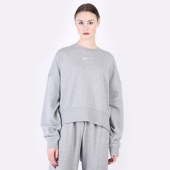 Толстовка Nike Oversized Fleece Crew Sweatshirt