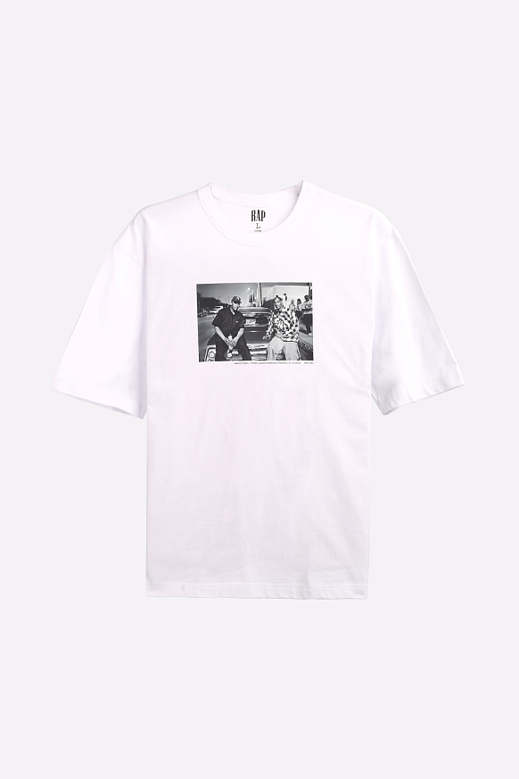 Мужская футболка RAP Snoop & Dre (ARCC-white)