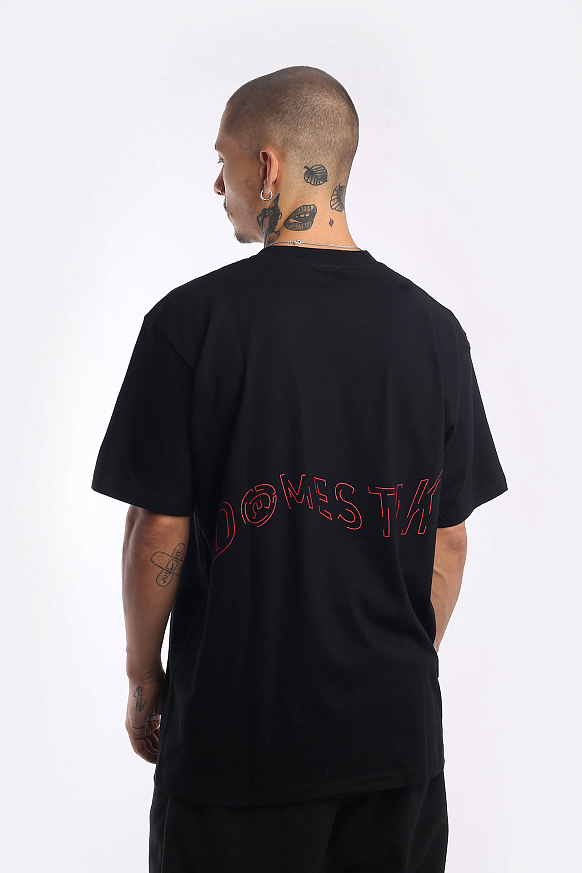 Мужская футболка DeMarcoLab Mr. Vampire Tee x Domestik (DM22EX04-DM03-blk) - фото 6 картинки