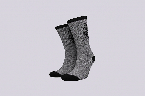 Мужские носки Stussy Stock Socks (138575-black/white)